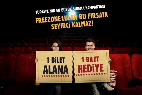 vodafone freezone bedava sinema bileti kampanyası